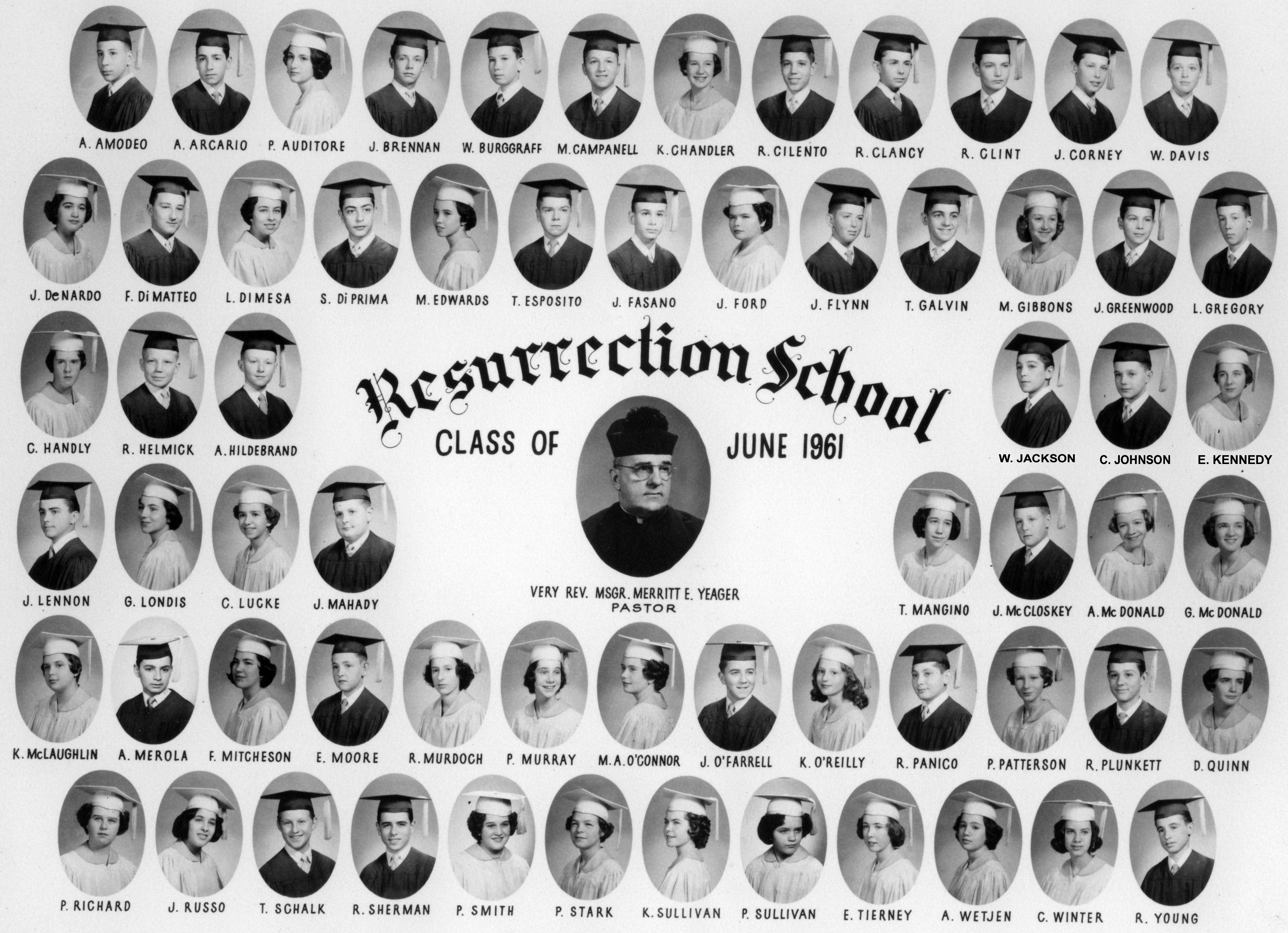 Resurrection Class of 1961 B