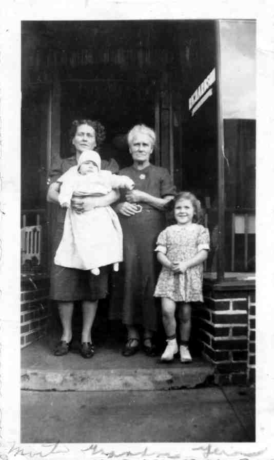 Mary, Elizabeth, Betty Ann and Gerard?, 1938?