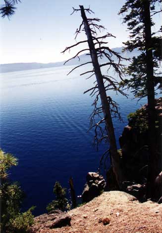 Lake Tahoe from the California side.