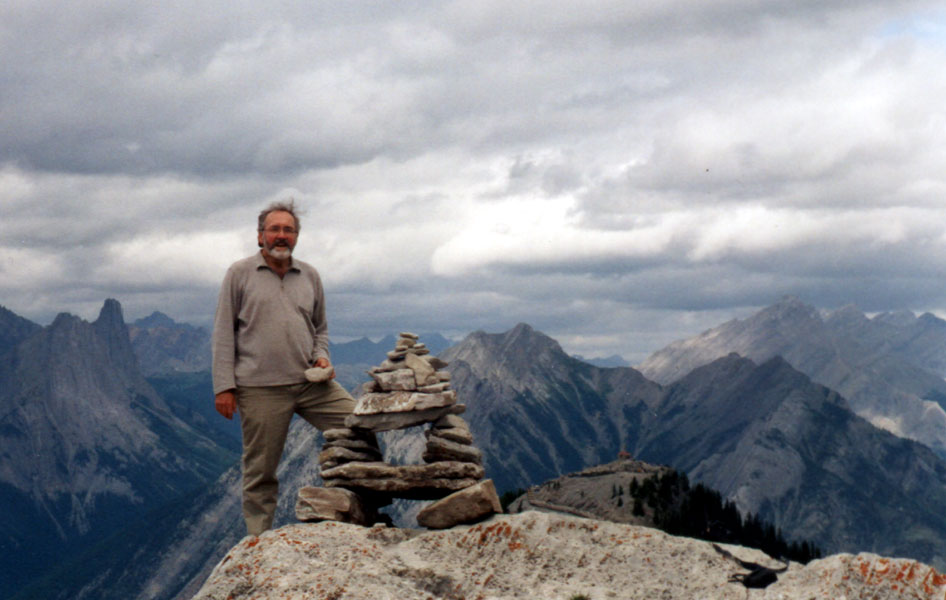 Dennis on Sulfur Mountain in Banff